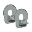 2 Pcs Swimming Pool Pipe Holders, Above Ground Swimming Pool Hose Support Holder with Tape, Designed Compatible with Intex Pools