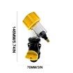 Water Heater Cleaning and Flushing Tool, Breaks Up Clogs, Stirs and Removes Sediment and Dirt from Electric or Gas Water Heaters, Draining, Cleaning Tool
