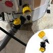 Water Heater Cleaning and Flushing Tool, Breaks Up Clogs, Stirs and Removes Sediment and Dirt from Electric or Gas Water Heaters, Draining, Cleaning Tool