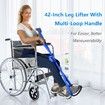 106cm Leg Lifter, Leg Lifter After Hip Replacement,Leg Lifter for After Knee Surgery,Leg Lifter Strap Rigid with Multi Loops
