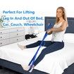 106cm Leg Lifter, Leg Lifter After Hip Replacement,Leg Lifter for After Knee Surgery,Leg Lifter Strap Rigid with Multi Loops