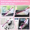 106cm Long Leg Lifter, Rigid Leg Lifter Strap With EVA Handgrips Foot Loop,Leg Lifter After Hip Replacement Knee Surgery Recovery Aids Kit,Pink