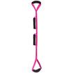 106cm Long Leg Lifter, Rigid Leg Lifter Strap With EVA Handgrips Foot Loop,Leg Lifter After Hip Replacement Knee Surgery Recovery Aids Kit,Pink