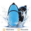 2Pcs Eye Patches for Men Women, Eye Patch for Glasses Silk Patch for Lazy Eye Amblyopia Strabismus and After Surgery, Blue