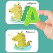 Montessori Wooden Spell Word Game Letter Cognitive Card Matching Games Early Learning Educational Toys For Kids