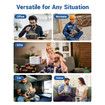 Cordless Electric Lunch Box,Rechargeable Self-Heating Food Warmer with 16000mAh Battery,1L Heated Lunch Box with Smart Reservation & Keep Warm