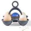 Egg Timer for Boiling Eggs, Boiled Egg Timer That Goes in Water Indicate Hard Medium Soft Boiled Eggs, BPA Free, Blue