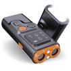 Anti Dog Bark Devices,Portable Ultrasonic Indoor Outdoor Dog Anti Barking Device with Flashlight,Rechargeable Dog Training Tool Color Black