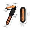 Garage Bike Rack with Tire Tray,Wall Mount Bike Hanging Storage System,Indoor Shed Wall Mount,Heavy Duty Holds Up to 30kg Color Black And Orange