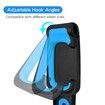 Garage Bike Rack with Tire Tray,Wall Mount Bike Hanging Storage System,Indoor Shed Wall Mount,Heavy Duty Holds Up to 30kg Color Black And Blue