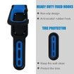 Garage Bike Rack with Tire Tray,Wall Mount Bike Hanging Storage System,Indoor Shed Wall Mount,Heavy Duty Holds Up to 30kg Color Black And Blue