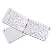 Portable Bluetooth Folding Keyboard for IOS/Android/Windows Tablet Mobile Phone Portable Keyboard Computer Accessories Color White