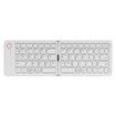 Portable Bluetooth Folding Keyboard for IOS/Android/Windows Tablet Mobile Phone Portable Keyboard Computer Accessories Color White