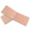 Portable Bluetooth Folding Keyboard for IOS/Android/Windows Tablet Mobile Phone Portable Keyboard Computer Accessories Color Pink