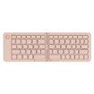 Portable Bluetooth Folding Keyboard for IOS/Android/Windows Tablet Mobile Phone Portable Keyboard Computer Accessories Color Pink