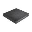 External Bluray Drive, USB 3.0 Type-C Slim Optical External Bluray DVD Burner with SD/TF Card Reader 2 USB 3.0 Hubs