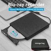 5 in 1 External Blu Ray Drive, Multifunctional Bluray DVD Player for Laptop, Compatible with Windows 7/8/10/11/XP Mac OS