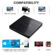 External CD/DVD Drive for Laptop, USB A/C 3.0 CD DVD Player Portable +/-RW Burner CD ROM Reader Writer Disk Duplicator