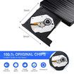 External CD/DVD Drive for Laptop, USB A/C 3.0 CD DVD Player Portable +/-RW Burner CD ROM Reader Writer Disk Duplicator