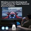 HY300 mini projector, ceiling movie projector, USB Cable 5V/2A, micro projector with wifi and bluetooth for mobile phone/tv stick/laptop