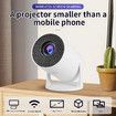 HY300 mini projector, ceiling movie projector, USB Cable 5V/2A, micro projector with wifi and bluetooth for mobile phone/tv stick/laptop