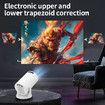 HY300 mini projector, ceiling movie projector, USB Cable 5V/2A, micro projector with wifi and bluetooth for mobile phone/tv stick/laptop