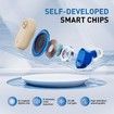 Rechargeable Hearing Aids for Seniors with Noise Cancelling 16-Channel Digital Chip Volume Control Invisible OTC Hearing Aids not Amplifiers