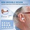 Rechargeable Hearing Aids for Seniors with Noise Cancelling 16-Channel Digital Chip Volume Control Invisible OTC Hearing Aids not Amplifiers