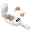 Hearing Aids for Seniors, Rechargeable Hearing Aid with Noise Cancelling Invisible Hearing Amplifiers with Charging Box, Easy to Carry