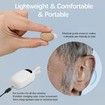 Hearing Aids for Seniors, Rechargeable Hearing Aid with Noise Cancelling Invisible Hearing Amplifiers with Charging Box, Easy to Carry