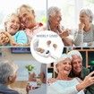 Hearing Aids for Seniors, Rechargeable Hearing Aid with Noise Cancelling Invisible Hearing Amplifiers with Charging Box, Easy to Carry