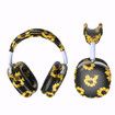 Sunflower Style 4 Piece Set Apple Airpods Max Silicone Printed Earphone Protective Case