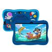 7 inch Android 13 Tablet for Kids, 4GB RAM 64GB ROM, Quad Core Kids Tablets with Shockproof Case, Parental Control, Dual Camera, Blue