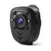 Mini Body Camera Video Recorder Built-in 32GB Memory Card with Night Vision IR & Loop Record HD 1080P,4-6 HR Battery Life Wearable Police Cam