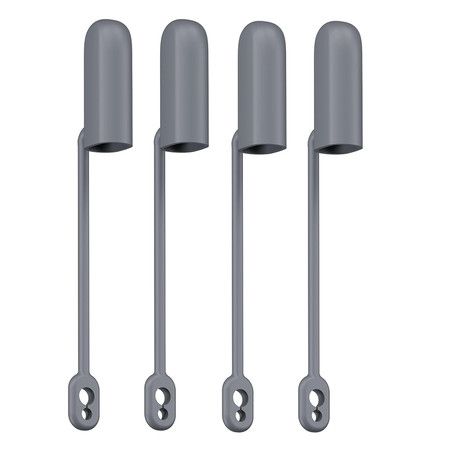 4Pcs Starlink Cable Silicone Caps Universal Starlink Gen 3 Cable and Gen 2 Cable Plug Waterproof Protective Silicone Covers Router and Antenna Ends Caps