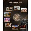 8K Digital Camera,88MP Autofocus WiFi Vlogging Camera for YouTube Video with Front and Rear Lens,Flash,Touch Screen,Lens Hood,64GB Card,2 Batteries