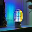 Rechargeable Cordless Table Lamp with Aurora Effect,360 Rotation Bedroom Night Light,Desk Lamp For Home Decor