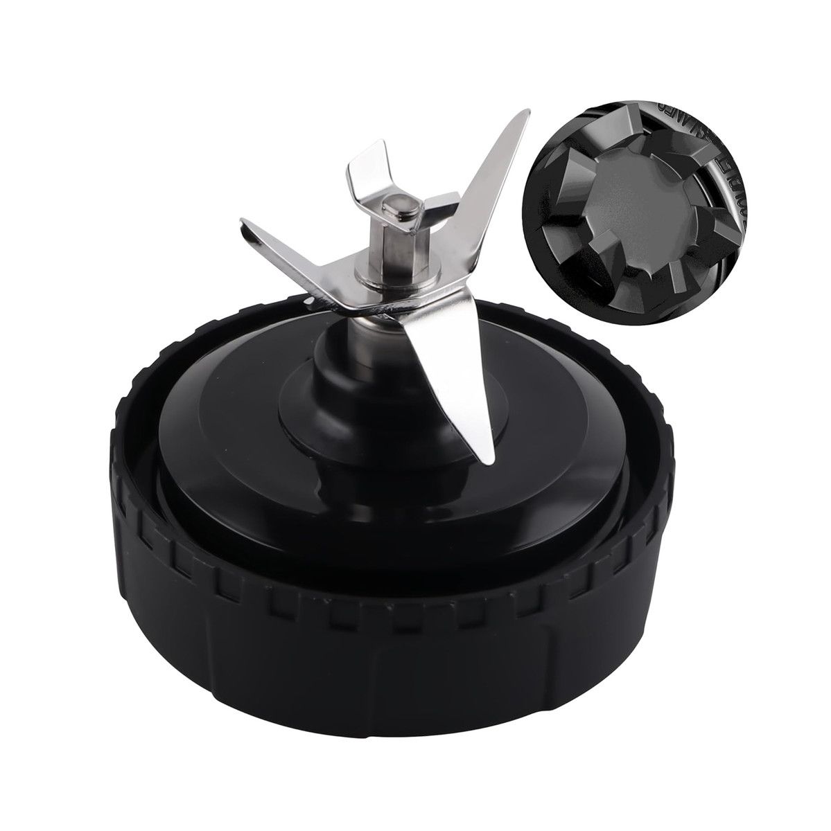 6 Fins Extractor Blade Assembly Blender Replacement Parts Fits Ninja 16oz Cups Replacement Blade Compatible with Blenders Pro BL660 BL663 BL663CO