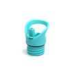 2 Piece Set 43mm Lid Diameter Small Mouth Straw Cover Standard Mouth Nozzle Cover Applicable To Hydro Flask Sports Bottle Black Blue