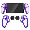 Silicone Grip Cover Case for PlayStation Portal, Anti-Slip Controller Protective Sleeve Ergonomic Case with 2 Thumb Grip Caps (Purple)