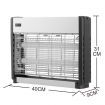 Aluminium Alloy Electric Insect Zapper Killer