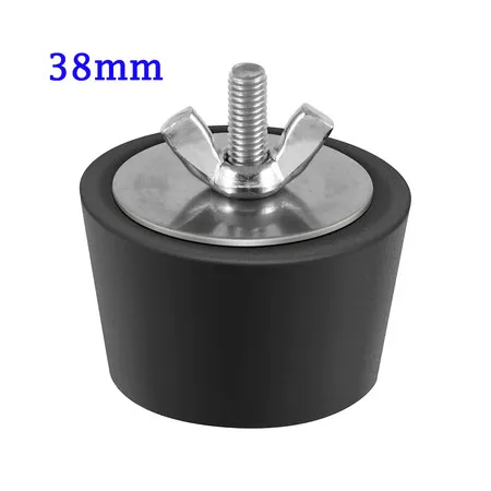 Pool Winterizing Plug Premium 38mm, Swimming Pool Winter Expansion Plugs with SS Screw, Stainless Steel Bolts, Heavy Duty Rubber