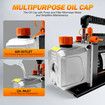 3.5CFM Vacuum Pump 1/3 HP 1 Stage Refrigerant Air Conditioning AC Conditioner HVAC Refrigeration Auto Car Repair Food Clothes Packaging Wine Degassing