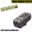 Power Master Window Switch for Holden Commodore VE 2006-2013 Green Illumination 92247215