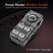 Power Master Window Switch for Holden Commodore VE 2006-2013 Green Illumination 92247215