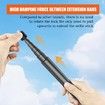 6+9 inch 1.2m Selfie Stick Motorcycle Bike Handlebar Mount Insta360 X5 X4 X3 X2 X ONE RS Double Clamp Umbrella Third Person Cycling Video Christmas Gift