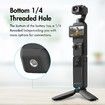 Battery Grip For DJI Osmo Pocket 3  High-Capacity 2800mAh Battery Grip For Longer Shooting  (Black)