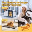 Pet Heating Pad Heated Cat Dog Bed Outdoor Electric Heater Blanket Inflatable Puppy Doggy Mat Warmer 70x40cm Waterproof Bunny Cushion Outside Safe