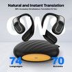 AI Language Translator Earbuds,OWS Real-Time 3-in-1 Translation Earbuds 144 Languages & Accents,Translation Device for Travel Business Learning