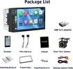 Upgraded Double Din Car Stereo with Wireless Apple CarPlay & Android Auto, 7" LCD Touchscreen, Built-in 240W DSP, FM/AM Radio,Auto Backup Camera